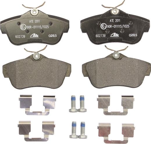 ATE 13.0460-2739.2 - Brake Pad Set, disc brake car-mod.net