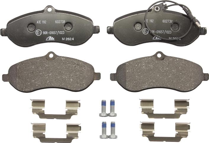 ATE 13.0460-2738.2 - Brake Pad Set, disc brake car-mod.net