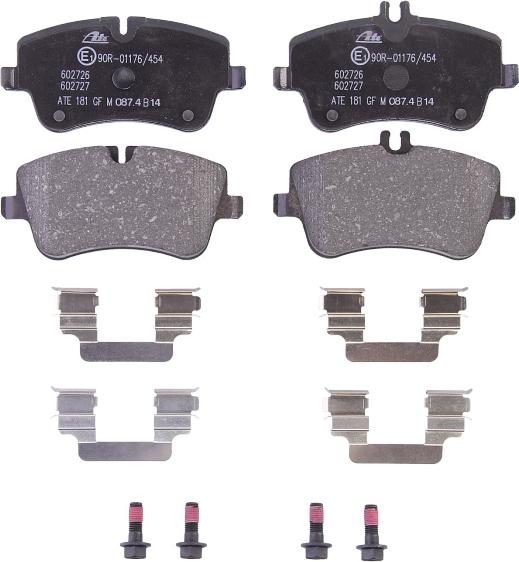 ATE 13.0460-2726.2 - Brake Pad Set, disc brake car-mod.net