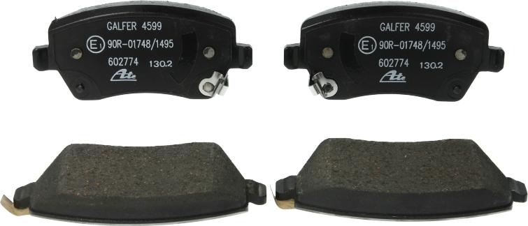 ATE 13.0460-2774.2 - Brake Pad Set, disc brake car-mod.net