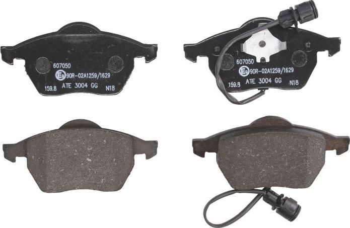ATE 13.0460-7050.2 - Brake Pad Set, disc brake car-mod.net