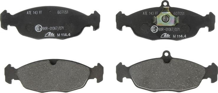ATE 13.0460-7051.2 - Brake Pad Set, disc brake car-mod.net