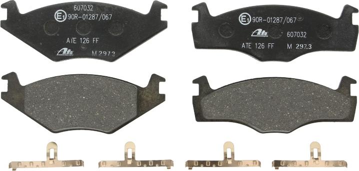 ATE 13.0460-7032.2 - Brake Pad Set, disc brake car-mod.net