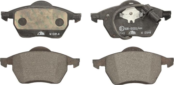 ATE 13.0460-7143.2 - Brake Pad Set, disc brake car-mod.net