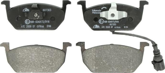 ATE 13.0460-7303.2 - Brake Pad Set, disc brake car-mod.net