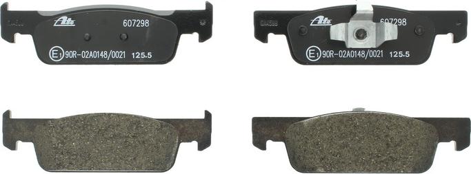 ATE 13.0460-7298.2 - Brake Pad Set, disc brake car-mod.net