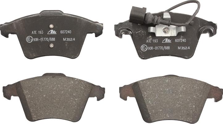 ATE 13.0460-7240.2 - Brake Pad Set, disc brake car-mod.net