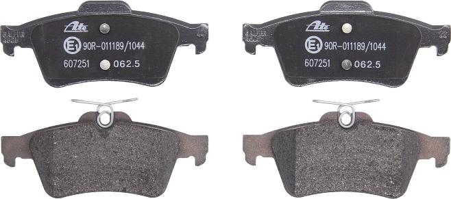 ATE 13.0460-7251.2 - Brake Pad Set, disc brake car-mod.net