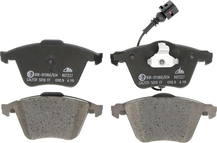 ATE 13.0460-7227.2 - Brake Pad Set, disc brake car-mod.net