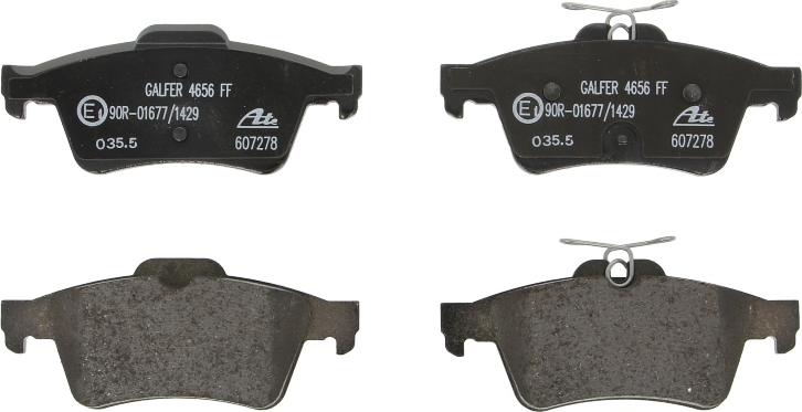 ATE 13.0460-7278.2 - Brake Pad Set, disc brake car-mod.net