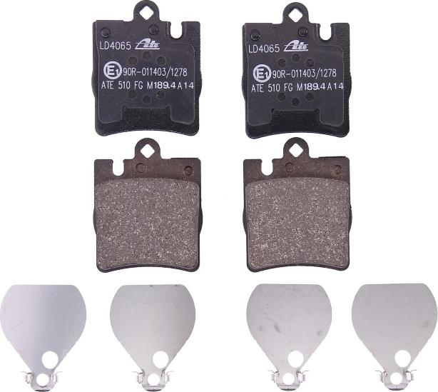 ATE 13.0470-4065.2 - Brake Pad Set, disc brake car-mod.net