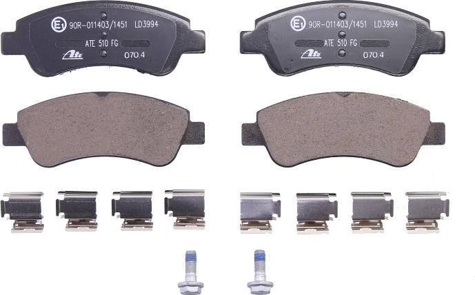 ATE 13.0470-3994.2 - Brake Pad Set, disc brake car-mod.net