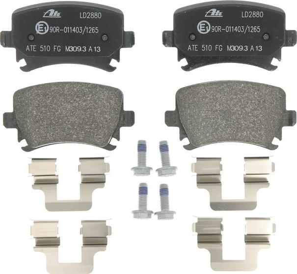 ATE 13.0470-2880.2 - Brake Pad Set, disc brake car-mod.net