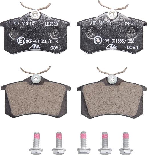 ATE 13.0470-2820.2 - Brake Pad Set, disc brake car-mod.net