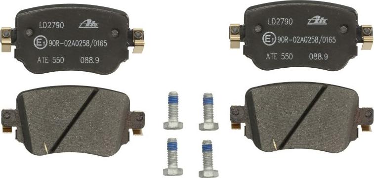 ATE 13.0470-2790.2 - Brake Pad Set, disc brake car-mod.net