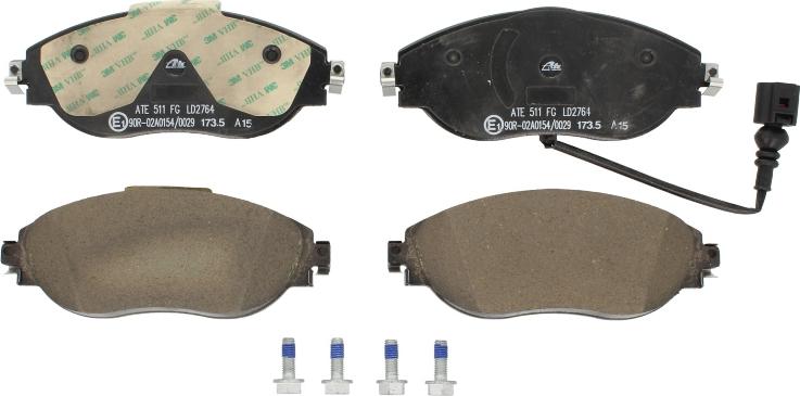 ATE 13.0470-2764.2 - Brake Pad Set, disc brake car-mod.net