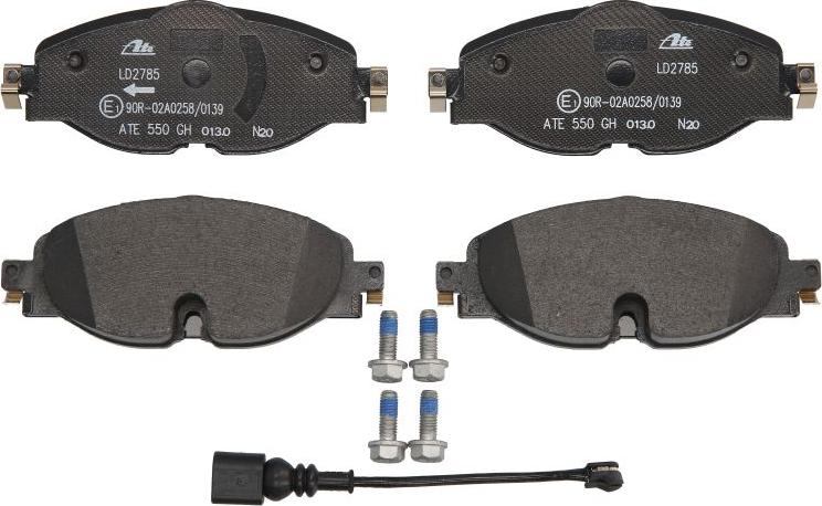 ATE 13.0470-2785.2 - Brake Pad Set, disc brake car-mod.net