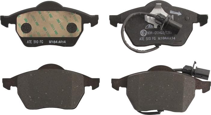 ATE 13.0470-7110.2 - Brake Pad Set, disc brake car-mod.net