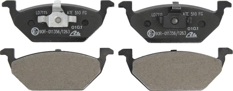 ATE 13.0470-7111.2 - Brake Pad Set, disc brake car-mod.net
