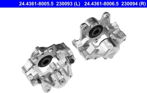 ATE 24.4361-8005.5 - Brake Caliper car-mod.net