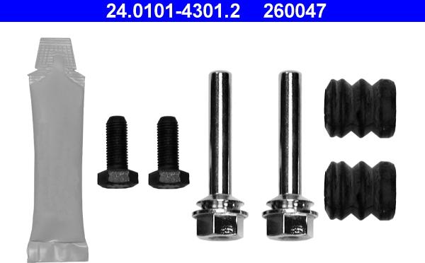 ATE 24.0101-4301.2 - Accessory Kit, brake caliper car-mod.net
