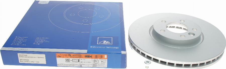 ATE 24.0133-0100.1 - Brake Disc car-mod.net
