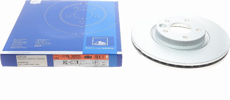 ATE 24.0125-0162.1 - Brake Disc car-mod.net