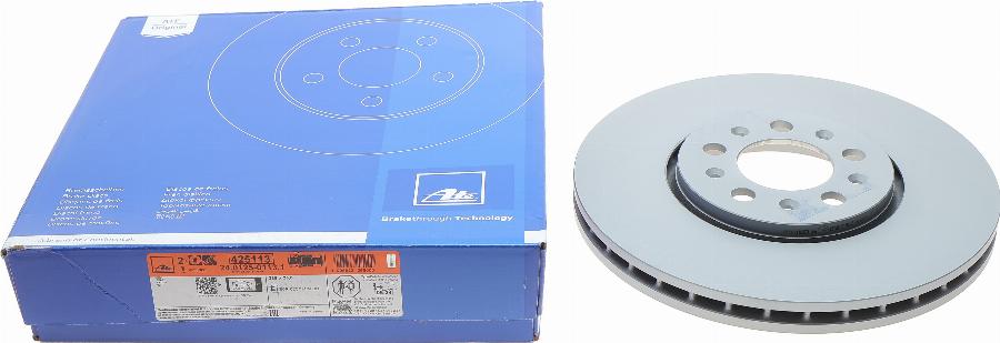 ATE 24.0125-0113.1 - Brake Disc car-mod.net