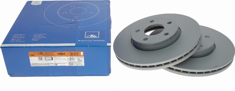 ATE 24.0125-0117.1 - Brake Disc car-mod.net