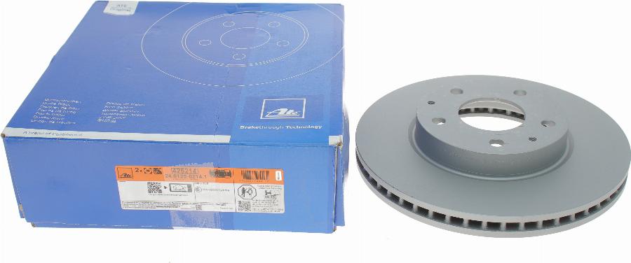 ATE 24.0125-0214.1 - Brake Disc car-mod.net