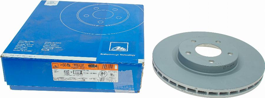 ATE 24.0126-0170.1 - Brake Disc car-mod.net