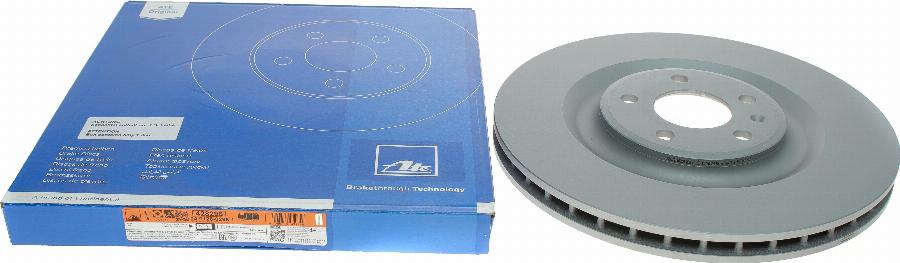 ATE 24.0128-0296.1 - Brake Disc car-mod.net