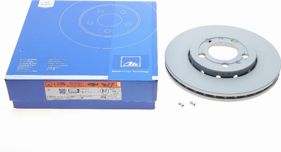 ATE 24.0122-0151.1 - Brake Disc car-mod.net