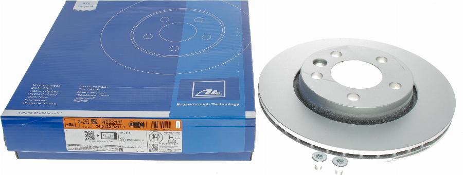 ATE 24.0122-0211.1 - Brake Disc car-mod.net