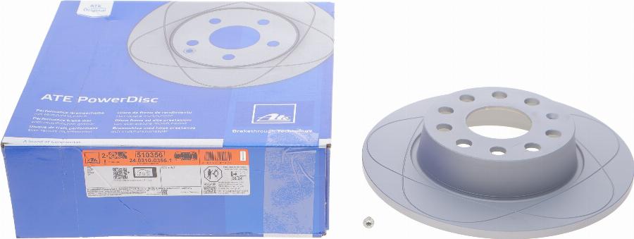 ATE 24.0310-0356.1 - Brake Disc car-mod.net