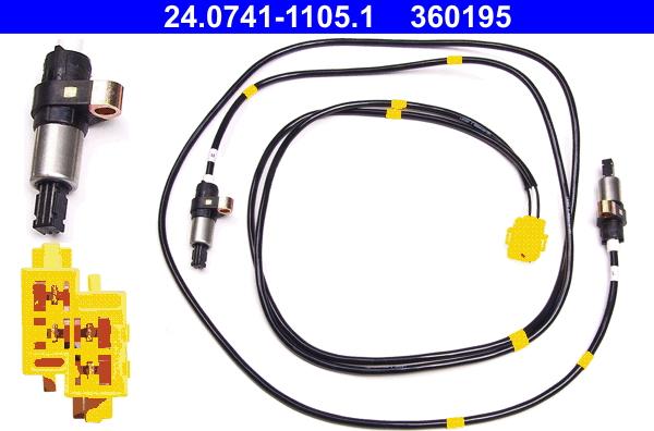 ATE 24.0741-1105.1 - ABS sensor, wheel speed car-mod.net