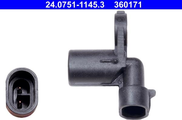 ATE 24.0751-1145.3 - ABS sensor, wheel speed car-mod.net