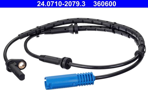 ATE 24.0710-2079.3 - ABS sensor, wheel speed car-mod.net