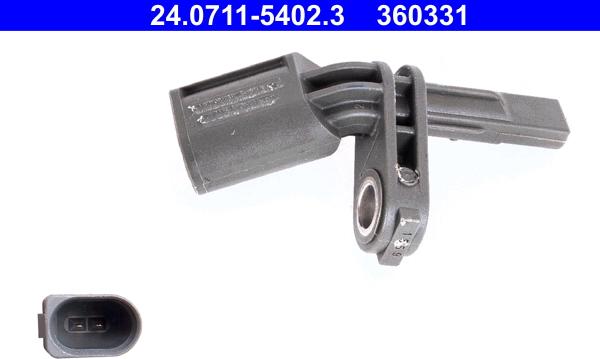 ATE 24.0711-5402.3 - ABS sensor, wheel speed car-mod.net
