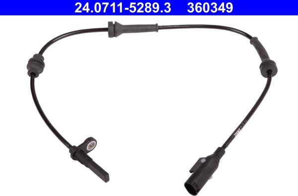 ATE 24.0711-5289.3 - ABS sensor, wheel speed car-mod.net