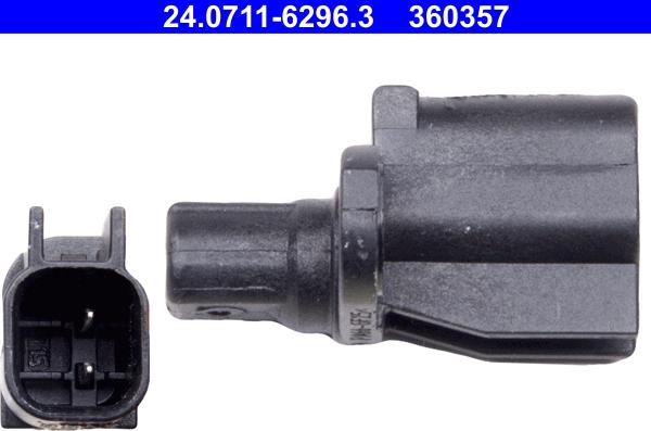 ATE 24.0711-6296.3 - ABS sensor, wheel speed car-mod.net