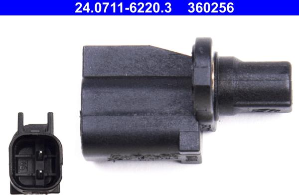 ATE 24.0711-6220.3 - ABS sensor, wheel speed car-mod.net