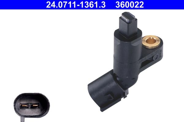 ATE 24.0711-1361.3 - ABS sensor, wheel speed car-mod.net