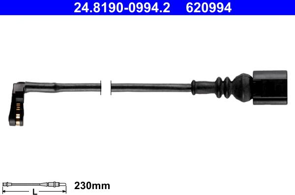 ATE 24.8190-0994.2 - Warning Contact, brake pad wear car-mod.net
