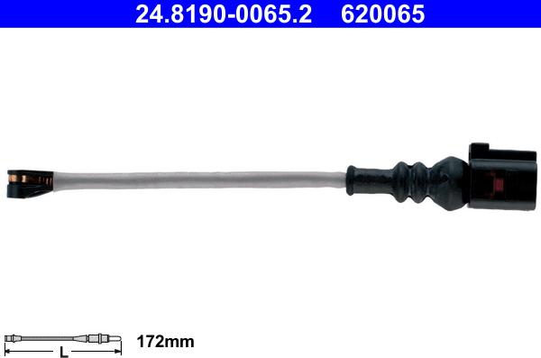 ATE 24.8190-0065.2 - Warning Contact, brake pad wear car-mod.net