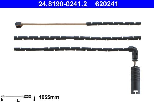 ATE 24.8190-0241.2 - Warning Contact, brake pad wear car-mod.net