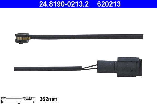 ATE 24.8190-0213.2 - Warning Contact, brake pad wear car-mod.net