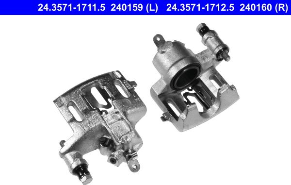 ATE 24.3571-1711.5 - Brake Caliper car-mod.net