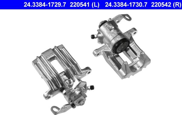 ATE 24.3384-1729.7 - Brake Caliper car-mod.net