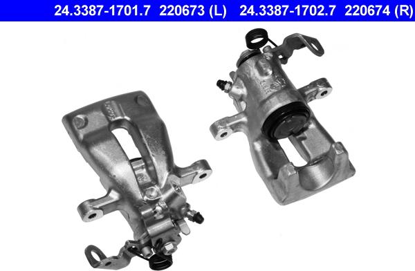 ATE 24.3387-1701.7 - Brake Caliper car-mod.net